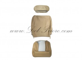 Housse siège en scai beige/sable (1 siège - 3 pièces)