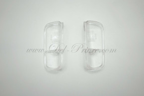 Satz Blinkerkappen vorn, weiß ( Kantenhaube )