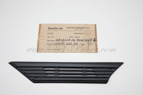 air grille  ( metal black ) sideways rear left, coupe